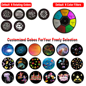 <span class=keywords><strong>Projecteur</strong></span> <span class=keywords><strong>LED</strong></span> Zoom Gobo extérieur <span class=keywords><strong>300W</strong></span> pour la projection de logo publicitaire - Product Image 5