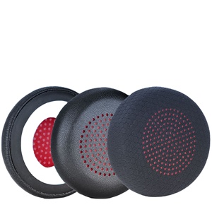 Almohadillas para los oídos para auriculares de oficina Plantronics/Poly <span class=keywords><strong>Savi</strong></span> 7300/7310/7320/7410, no se necesitan herramientas de desmontaje - Product Image 1
