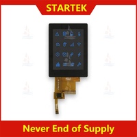Layar LCD TFT 2.8 Inci Antarmuka SPI RGB 45PIN 480x640
