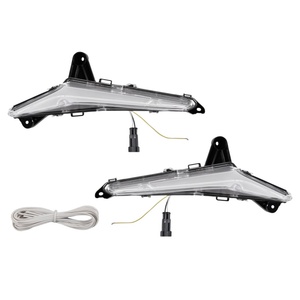 Éclairage tout-terrain Accessoires de feux de signalisation ATV Feux de virage séquentiels blancs DRL et jaunes pour Can-Am <span class=keywords><strong>Maverick</strong></span> R - Product Image 1