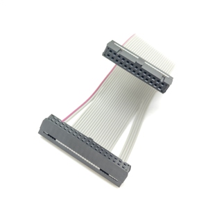 สายริบบิ้นแบน10Pin IDC ขนาด2.54มม. 2*5P พร้อมฉนวนพีวีซีสำหรับรถยนต์และเครื่องใช้ในบ้านสีเทา - Product Image 6
