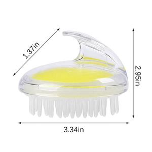 Marché de produits à forte demande Gel de silice Brosse à shampoing en silicone personnalisée Champ d'utilisation Cheveux - Product Image 2