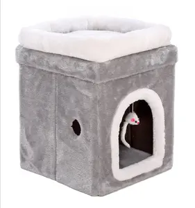 Kat Levert Ecofriendly Huisdier Comfort Bedden Kat Cave Huis Opvouwbare Cat Cave