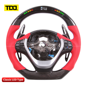 Volante de fibra de carbono TDD LED para BMW Serie 3 F30, accesorios interiores para automóvil. - Product Image 4