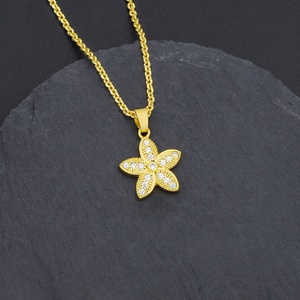 JXX - Collar de Latón Chapado en Oro de 24K para Mujer, Nuevo, Elegante y Moderno, Joyería al por Mayor para Aniversario - Product Image 5