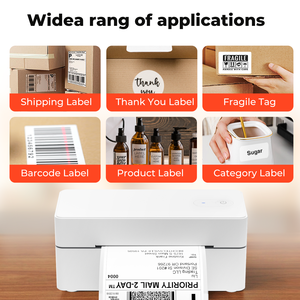 <span class=keywords><strong>Imprimante</strong></span> d'étiquettes thermiques Luck Jingle D400 sans fil, portable, sans encre, impression rapide, support d'usine personnalisé, multilingue, OEM - Product Image 5