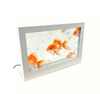 Pantalla OLED Transparente de 30 Pulgadas para Android, Pantalla Táctil Capacitiva, Máquina de Publicidad para Negocios de Autoservicio