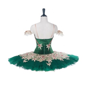 Girls <strong>Corset</strong> Ballet <strong>Tutu</strong> <strong>Dress</strong> Professional Hooped Plate <strong>Tutu</strong> <strong>Dress</strong> YAGP Raymonda Variation Black Ballet Pancake <strong>Tutu</strong> - Product Image 3