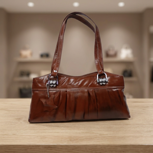 Bolsos de Mano de Cuero Genuino de Lujo para Mujer, BS International, Cierre de Cremallera Resistente, Ligeros, Gran Capacidad, Impermeables - Product Image 3