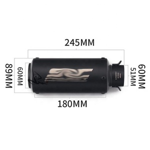 Échappement de moto de couleur titane haute Performance pour YZF-R1 S1000RR MT09 Z1000 51mm 60.5mm silencieux d'échappement de course - Product Image 5