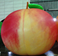 Apple gonflable géant de 2025 Offre Spéciale, ballon gonflable de pomme pour la publicité