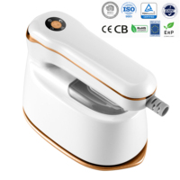 Plancha de vapor portátil 2026 de gran venta con protección contra quemaduras en seco, mango giratorio, calentamiento instantáneo, ideal para viajes y el hogar, mini plancha de vapor.