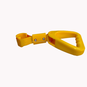 สายรัดที่จับแบบใสสำหรับโฆษณารถไฟใต้ดินสีเหลืองทนทาน - Product Image 6