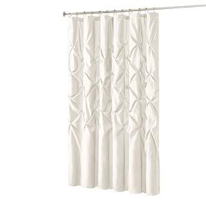 DB Modern Classic <b>Shower</b> Curtain Polyester Water-Proof With Tufted Design For Bathroom - Product Image 2
