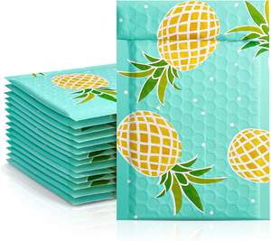 Haute Qualité Nouveau Poly Métallique Couleur Logo Personnalisé Navire Personnalisé Rembourré Biodégradable Courrier Feuille Sacs D'expédition - Product Image 5