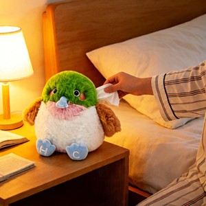 Juguete de Peluche de Diseño, Soporte para Teléfono con Forma de Cuco de <span class=keywords><strong>la</strong></span> Selva, para Coche, Escritorio, Cubierta para Caja de Pañuelos, <span class=keywords><strong>Animal</strong></span> de Peluche Personalizado - Product Image 2
