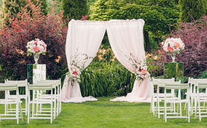 Tonnelle en <span class=keywords><strong>bois</strong></span> de jardin Décoration de toile de fond Tonnelle de mariage Arches de ballons en <span class=keywords><strong>bois</strong></span> pour cérémonie - Product Image 4