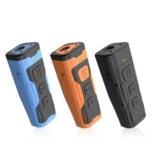 เครื่องไล่สุนัขแบบอัลตราโซนิกแบบพกพา อุปกรณ์ควบคุมการเห่า สีดำสีส้ม หัวเดียวสามหัว วัสดุ ABS อุปกรณ์ฝึกอบรม - Product Image 4