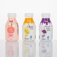 Vente en gros directe 200ml PET café lait eau minérale boisson film thermorétractable bouteille en plastique petit Wouth avec bouchon à vis