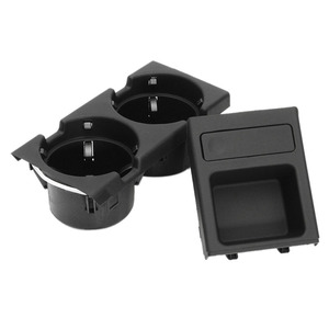 Portavasos BMW E46 51168248504, Portavasos Doble de Plástico para Consola Central, Accesorio para Auto - Product Image 2