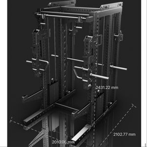 ステンレス製商用ジムオールインワン多機能ケーブルクロスフィットネストレーナー機械ウェイトスタック移動可能アームステーション - Product Image 2