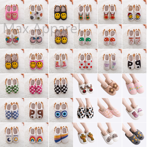 Chaussons de Noël en <span class=keywords><strong>fourrure</strong></span> pour la maison, fonctionnels, élégants, respirants, personnalisables avec logo, antidérapants, chauds pour l'intérieur et l'extérieur - Product Image 2