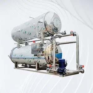 MY Milk Can Commercial Jam Bottle Sterilizing Sterilization Machine Steam Autoclave Retort Large for Sale