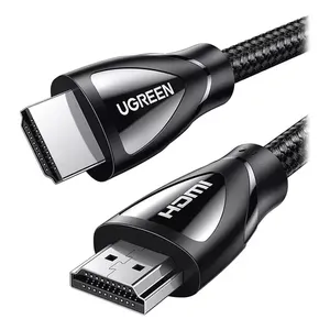 Ugreen Cable HDMI 2,1 Nylon Trenzado 3 Metros 8k @ 60Hz/4k @ 120Hz Negro - Product Image 2