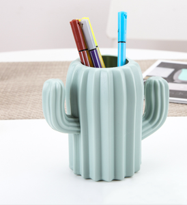 Nordique style porte-Stylo créatif Papeterie boîte de rangement en forme de <span class=keywords><strong>cactus</strong></span> Bureau <span class=keywords><strong>Crayon</strong></span> - Product Image 4