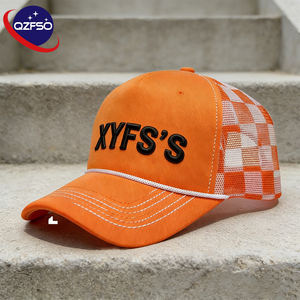 Casquette Trucker 5 Panneaux QZFSO Personnalisée avec Logo Brodé 3D, Trous Découpés au Laser, Casquette Snapback Hydro à la Mode, Chapeau de Baseball Hip Hop Gorras - Product Image 1