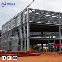 Almacén Prefabricado de Acero Robusto, Estructura de Acero Industrial, Almacén Seguro de Largo Alcance