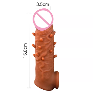 قضيب واقعي كم الجنس كومدوم تأخير القذف القضيب كم الذكور دسار الكبار المنتج الجنسي للرجل - Product Image 5