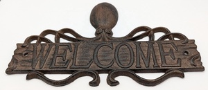 Antique Style Cast Iron Wall Welcome <strong>Plaque</strong> <strong>for</strong> <strong>Garden</strong> Decoration - Product Image 4