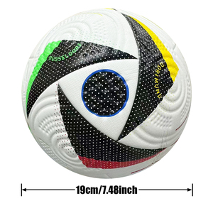 Ballon de Futsal Taille 4 avec Logo et Motif Personnalisés, en Cuir PU <span class=keywords><strong>Professionnel</strong></span> Thermocollé, Équipement d'Entraînement de <span class=keywords><strong>Football</strong></span> - Product Image 4