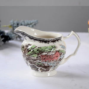 European Luxury Villa Ceramic Afternoon <b>Tea</b> Coffee Set Low Price Discount Round Pattern Glass Porcelain <b>Box</b> Packed Drinkware - Product Image 6
