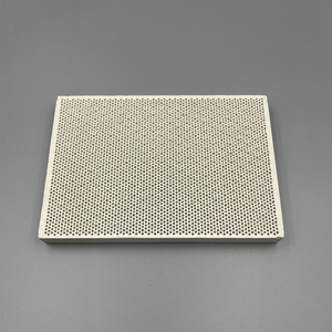 <span class=keywords><strong>Plaque</strong></span> en céramique alvéolaire infrarouge en cordiérite 134x94x13mm pour four de chauffage industriel - Product Image 3