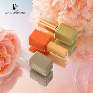 Groothandel Op Maat 12Ml Manicure Fles Vierkant Nagellak Verwijderaar Fles Blauwe Gel Polish Fles Leeg - Product Image 5