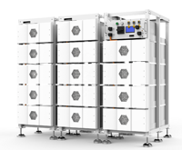 Batterie lithium haute tension 51,2 V 100 Ah LiFePO4, système hybride mural/rackable pour stockage d'énergie solaire, empilable