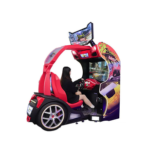 Đồng tiền hoạt động tốc độ xe đua <span class=keywords><strong>Arcade</strong></span> trò chơi video Máy kinh nghiệm thú vị lái xe trò chơi xe hơi với 42 inch màn hình - Product Image 1