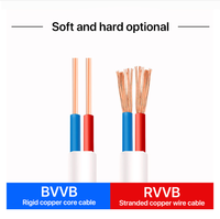 2,5mm Elektrokabel Haus draht 3-adriges RVVB/BVVB 2,5mm 4mm 6mm 10mm Doppel-und Erdung kabel