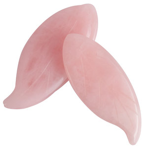 Nouveau produit <span class=keywords><strong>2019</strong></span> quartz rose guasha anti-âge pour le visage massage Cristal Gua Sha Conseil - Product Image 1