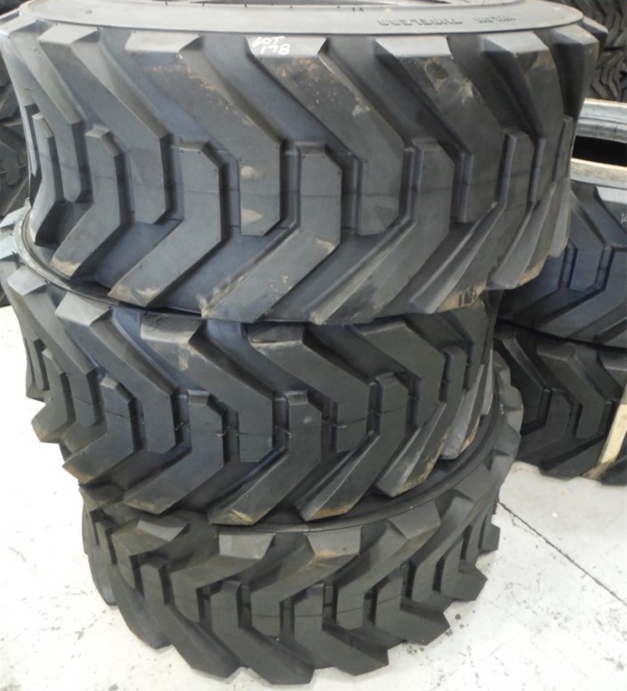 445/65-22.5 PU Foam Filled Tyre Boom Lift Solid Tire with Rim