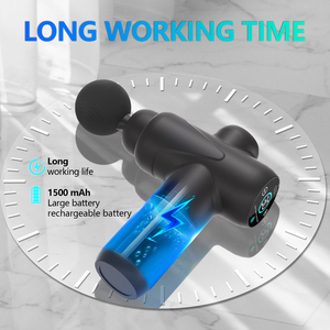 मिनी मांसपेशियों की मालिश बंदूक 30 गति स्तर गहरी ऊतक के साथ गहरी ऊतक परस्सन मालिश बंदूक - Product Image 5