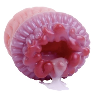 GEEBA Glans Trainer Small Stroker <b>Vibrating</b> Male Masturbator Fantasy Pocket Pussy Glans Stroker Sucker Sex Toys for Men - Product Image 1