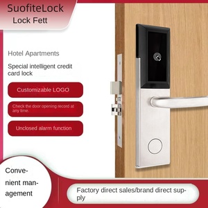 Khóa Fett G2 cửa gỗ khóa thông minh với tuya App Wifi lưu trữ đám mây thép không gỉ mật khẩu IC mã thẻ nhập - Product Image 3