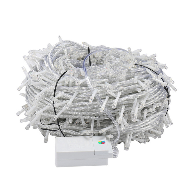 50M 400LED Fairy String Lights Christmas Holiday Indoors Outdoors LED Lights for Wedding Party Home Garden Camping Decoration