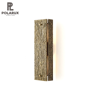 <span class=keywords><strong>Vouvray</strong></span> Applique murale texturée noire avec lueur verticale, luminaire d'appoint d'ambiance moderne pour RDW-172129 de couloir ou d'entrée - Product Image 1