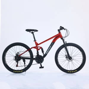 Bicicletta MTB con Doppio Ammortizzatore, Ruota Monoblocco, Freno a Disco, Regalo Perfetto per Ciclismo Fuoristrada - Product Image 3