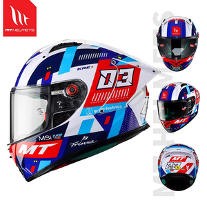 Nuevo Casco de Motocicleta Integral Ligero Unisex MT Kre+ ABS para Pista |   Protección de Liberación Rápida para Todas las Estaciones, Certificación DOT/ECE - Product Image 2