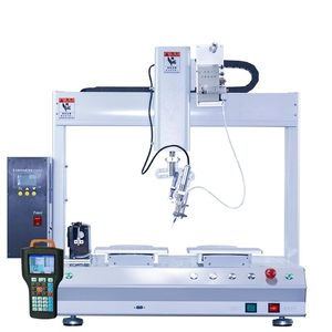 PLC 및 모터 코어 부품을 사용한 고정밀 완전 자동 납땜 로봇 고효율 신조건기 - Product Image 1